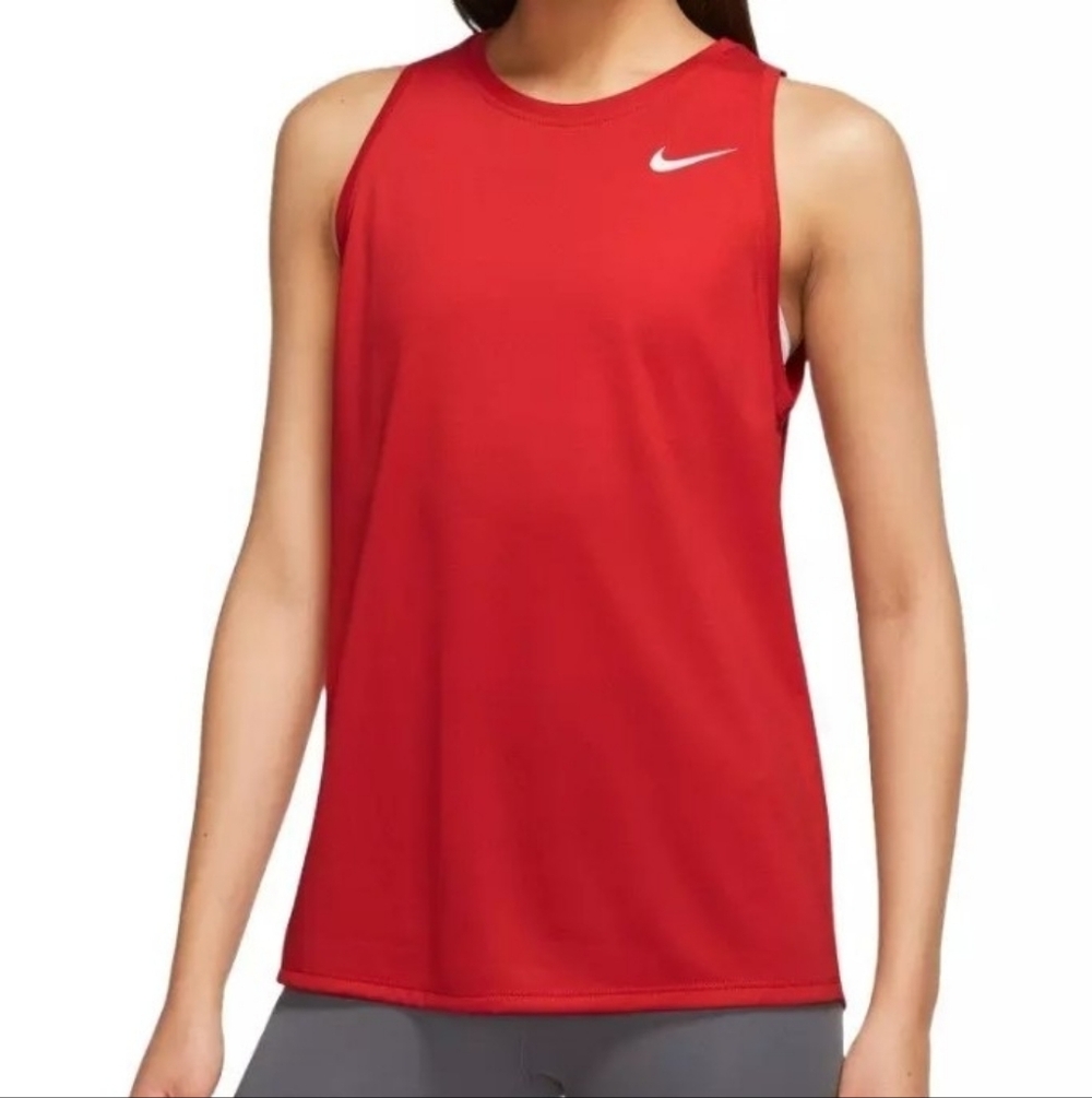 NWT Women's Nike Red Dri-FIT Tank Top Sz XS